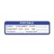 Nevs Portable Exam Labels - Erect Recumbent Date 7/8" x 3" X-5212 - alternate 1
